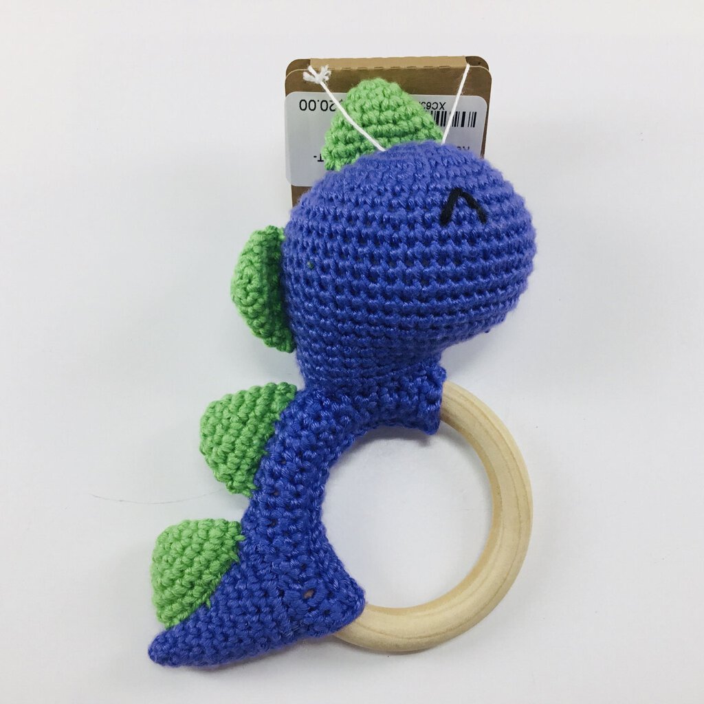 T-Rex Teething Ring Rattle