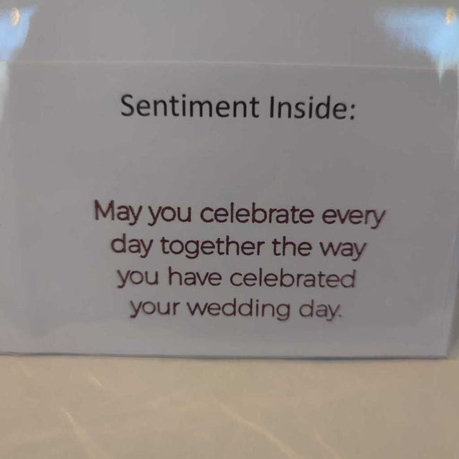 Wedding Card Regal Winter Blackberry Bliss