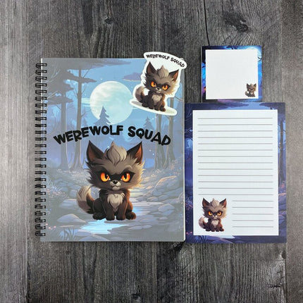 Werewolf Squad Stationery Set