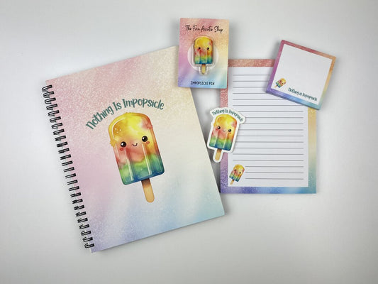 Nothing is Impopsicle Stationery Set