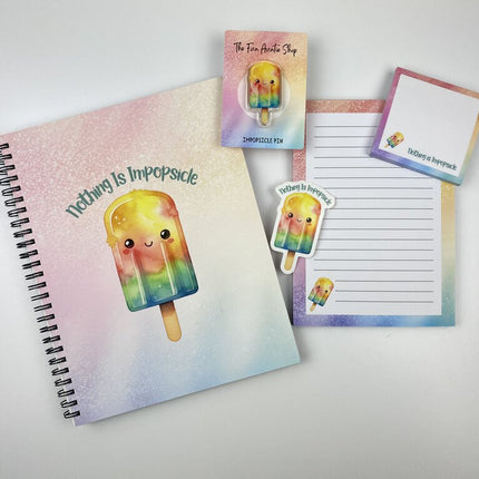 Nothing is Impopsicle Stationery Set