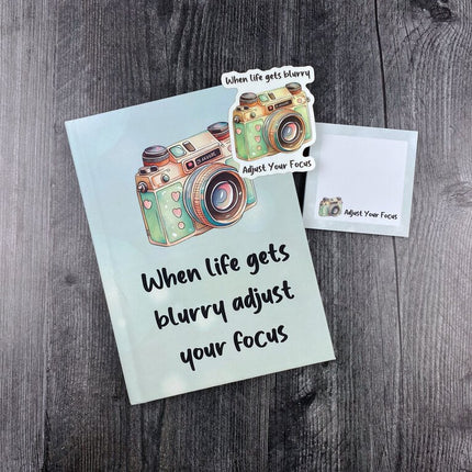 Adjust Your Focus Stationery Set