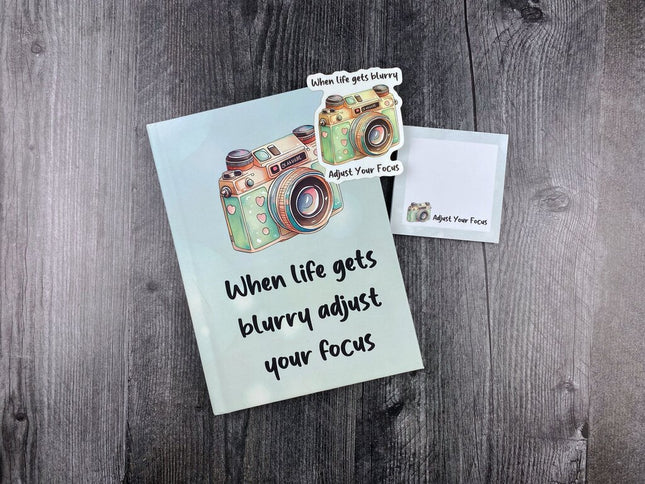 Adjust Your Focus Stationery Set