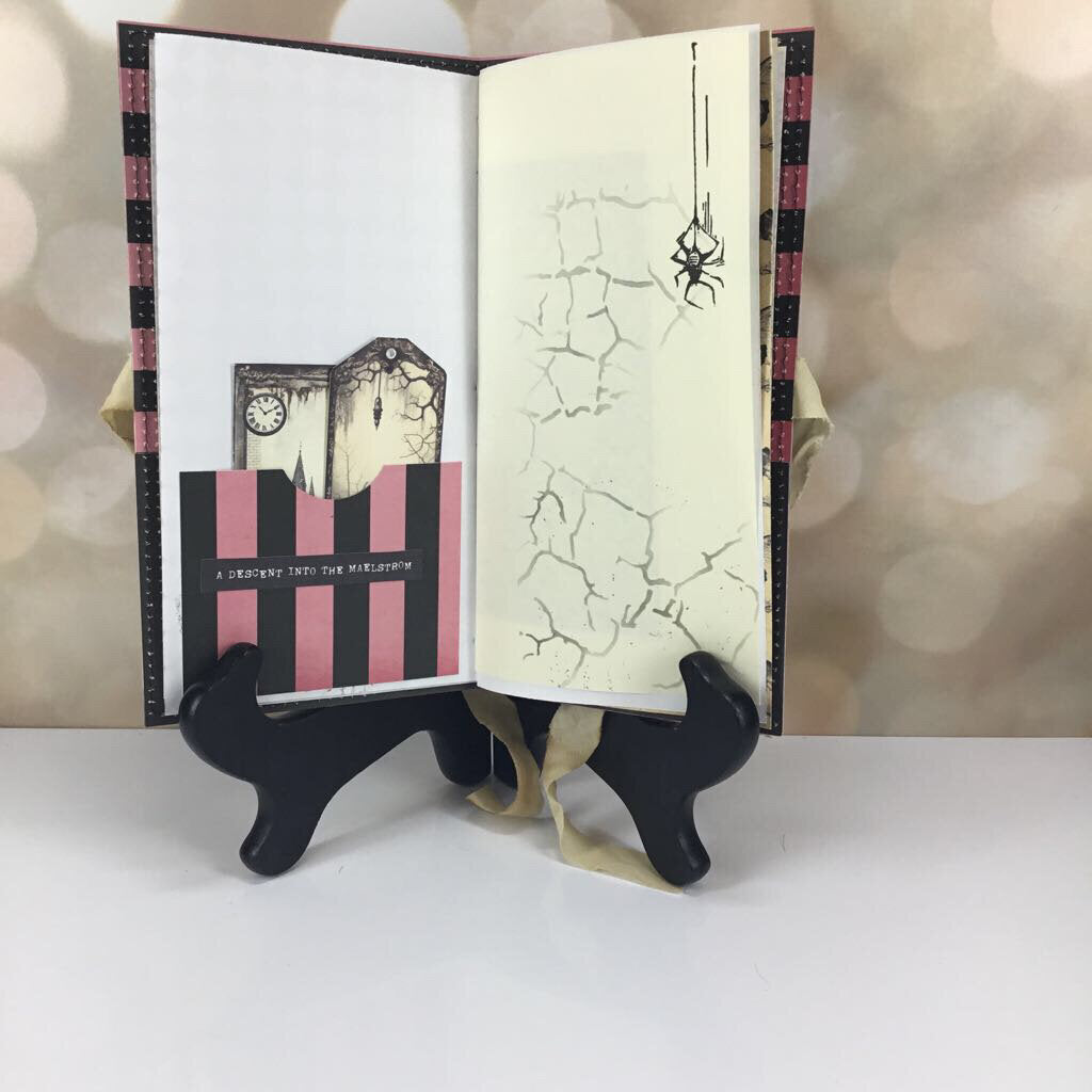 Halloween Woods handmade journal