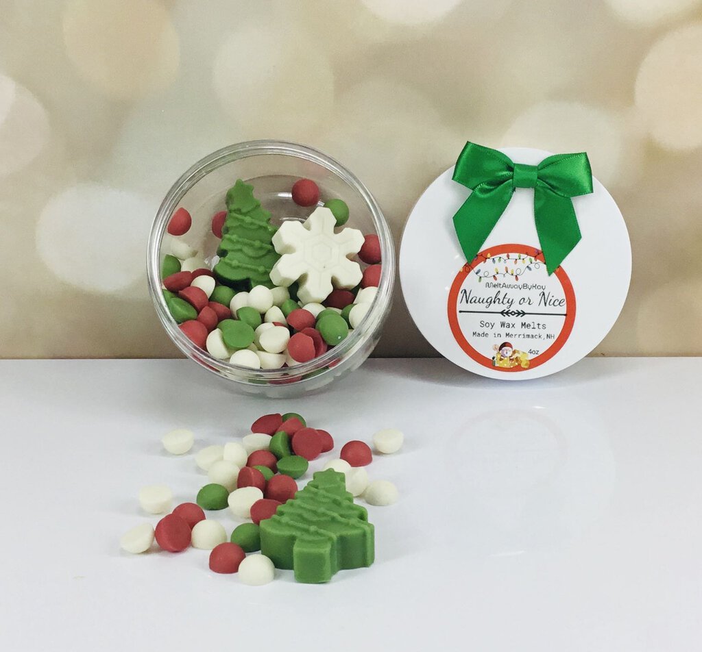 Naughty or Nice - Soy Wax Melts - 4oz Jar