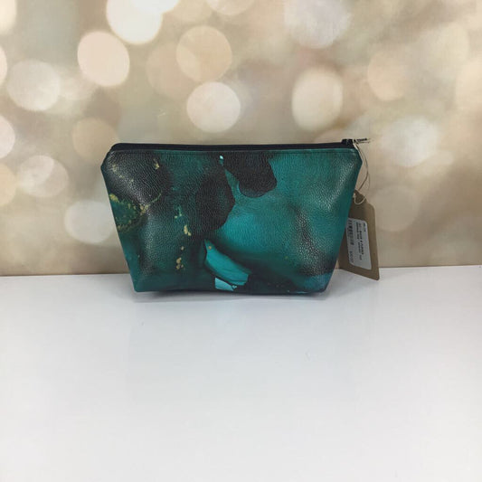 Makeup bag - emerald