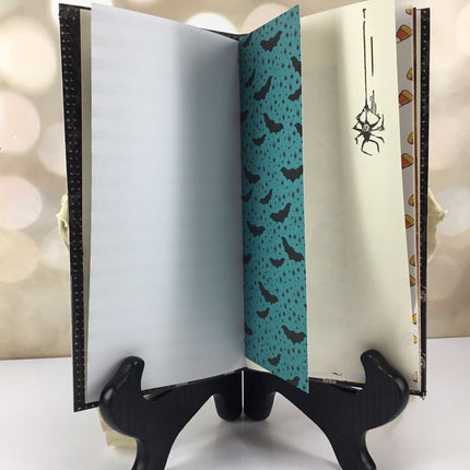 Halloween Skulls handmade journal