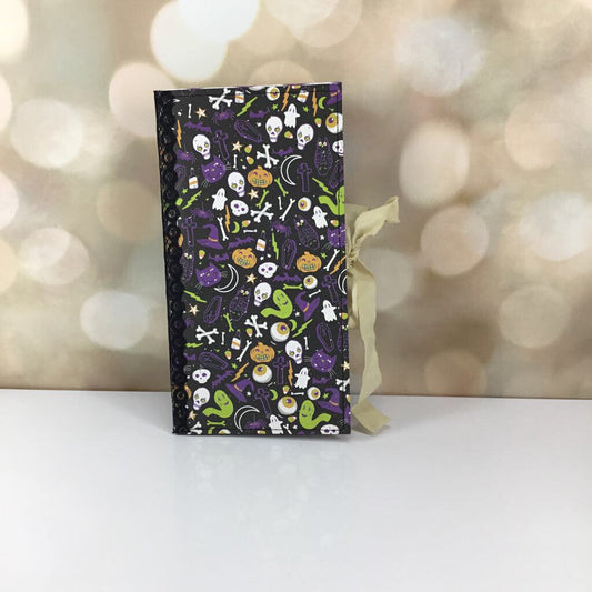 Colorful Halloween handmade journal