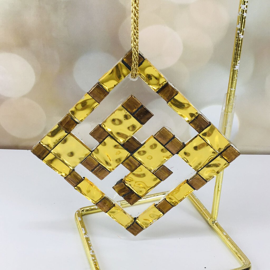 Gold ornament