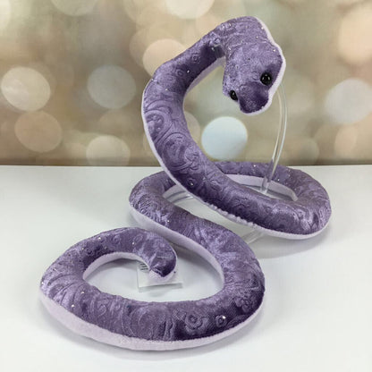 Purple Gem Snake Plushie