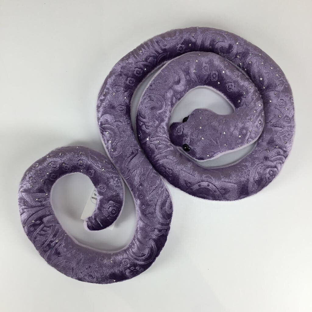 Purple Gem Snake Plushie