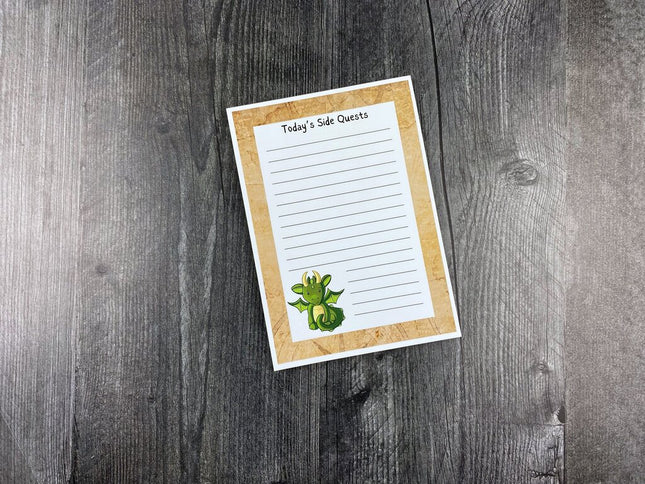 Doing Side Quests 5x7 Notepad