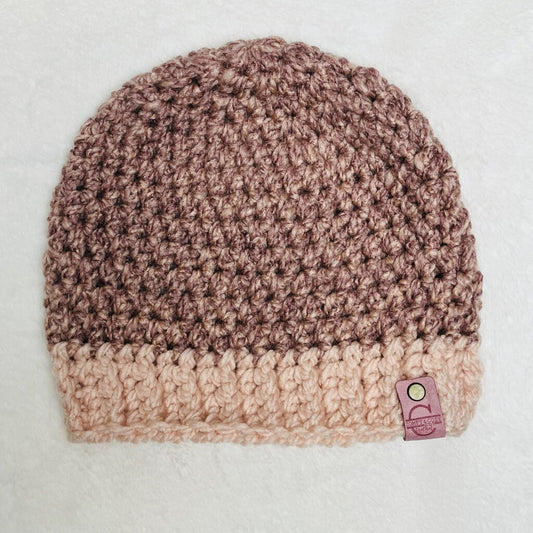 Beanie Hat - Blush Heather