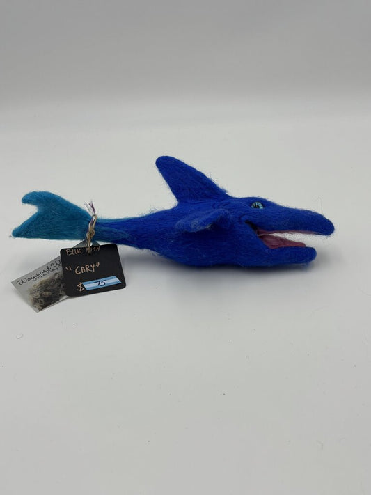 NEEDLE FELTED SHARK "GARY"