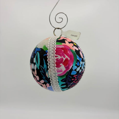 Moody floral Christmas Ornament