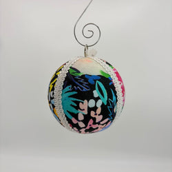 Moody floral Christmas Ornament - view 3