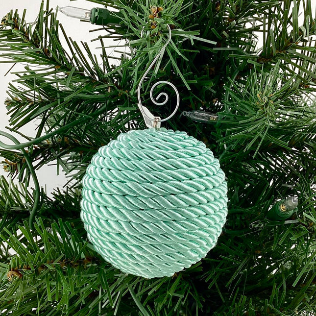 Shatterproof Christmas ornament Mint Green