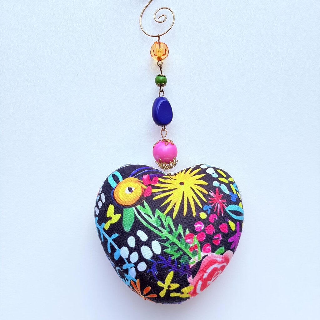 Shatterproof christmas ornament crocheted blue grey