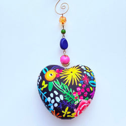 Shatterproof christmas ornament crocheted blue grey - view 1