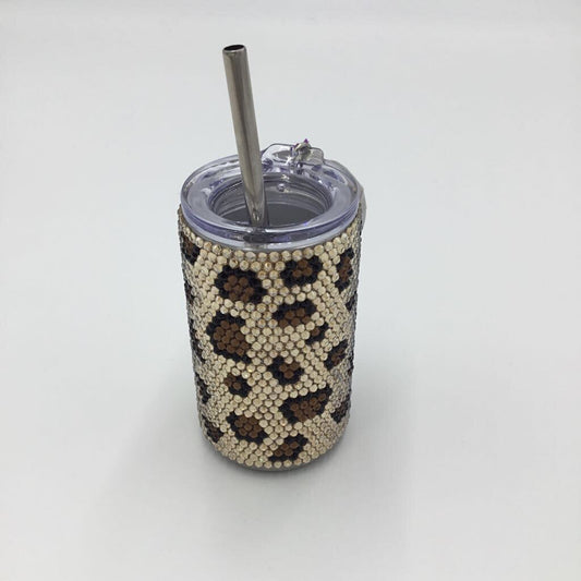 Leopard Print Mini Tumbler