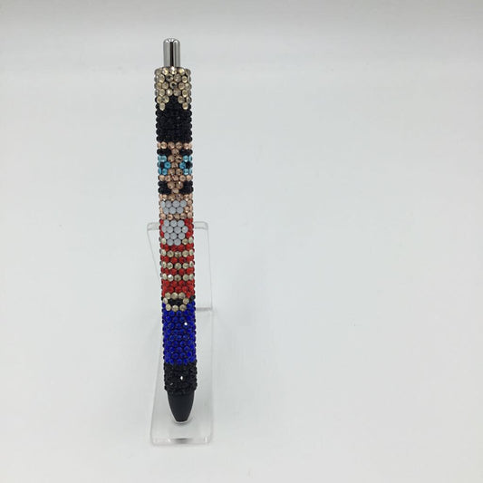 Nutcracker Full Rhinestone Pen