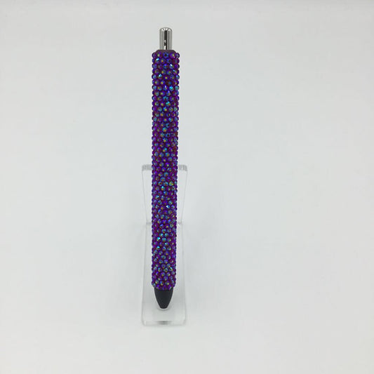 Dark Red AB Full Rhinestone Pen