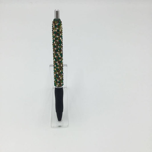 Earth Mix Grip Rhinestone Pen