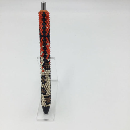 Basketball Leopard Print Full Rhinestone Pen