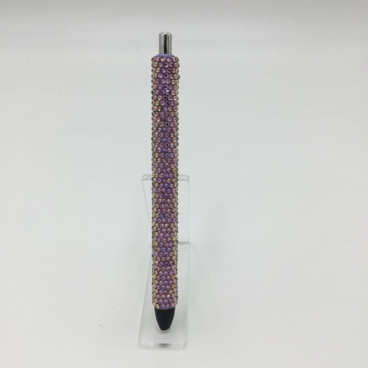 Lt Violet Full Rhinestone Pen