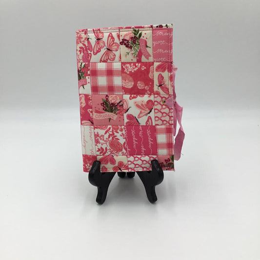 Courage - breast cancer awareness/support handmade journal