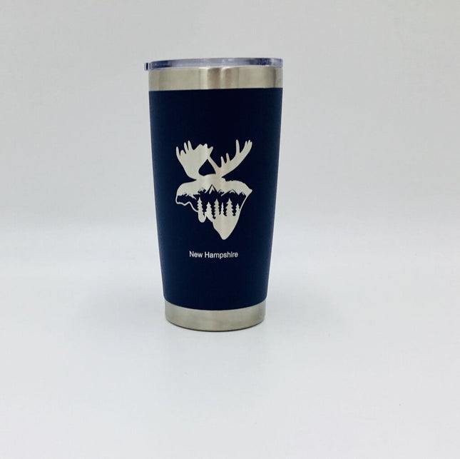 NH Souvenir Moose Tumbler