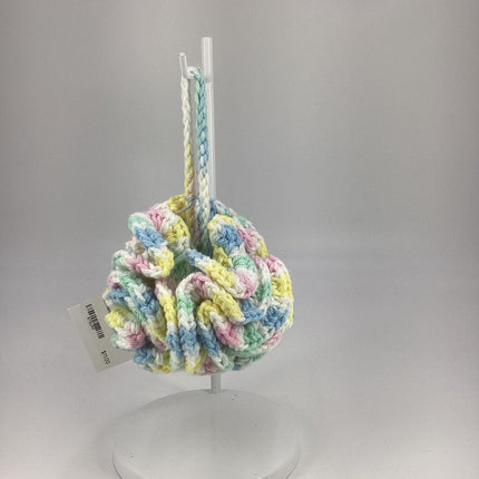 Cotton loofah pastel multi