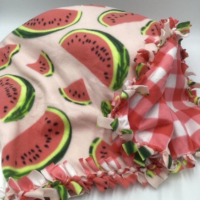 Fleece blanket watermelon