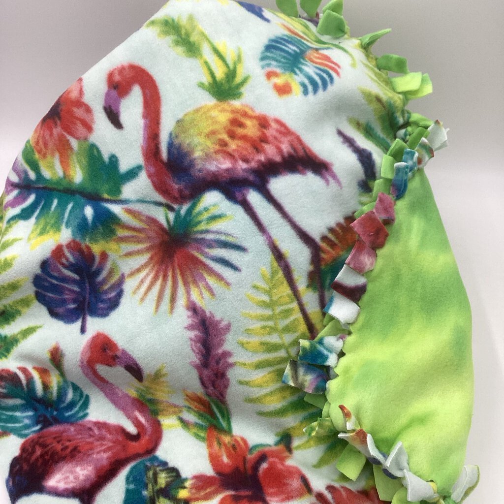 Fleece blanket Flamingo