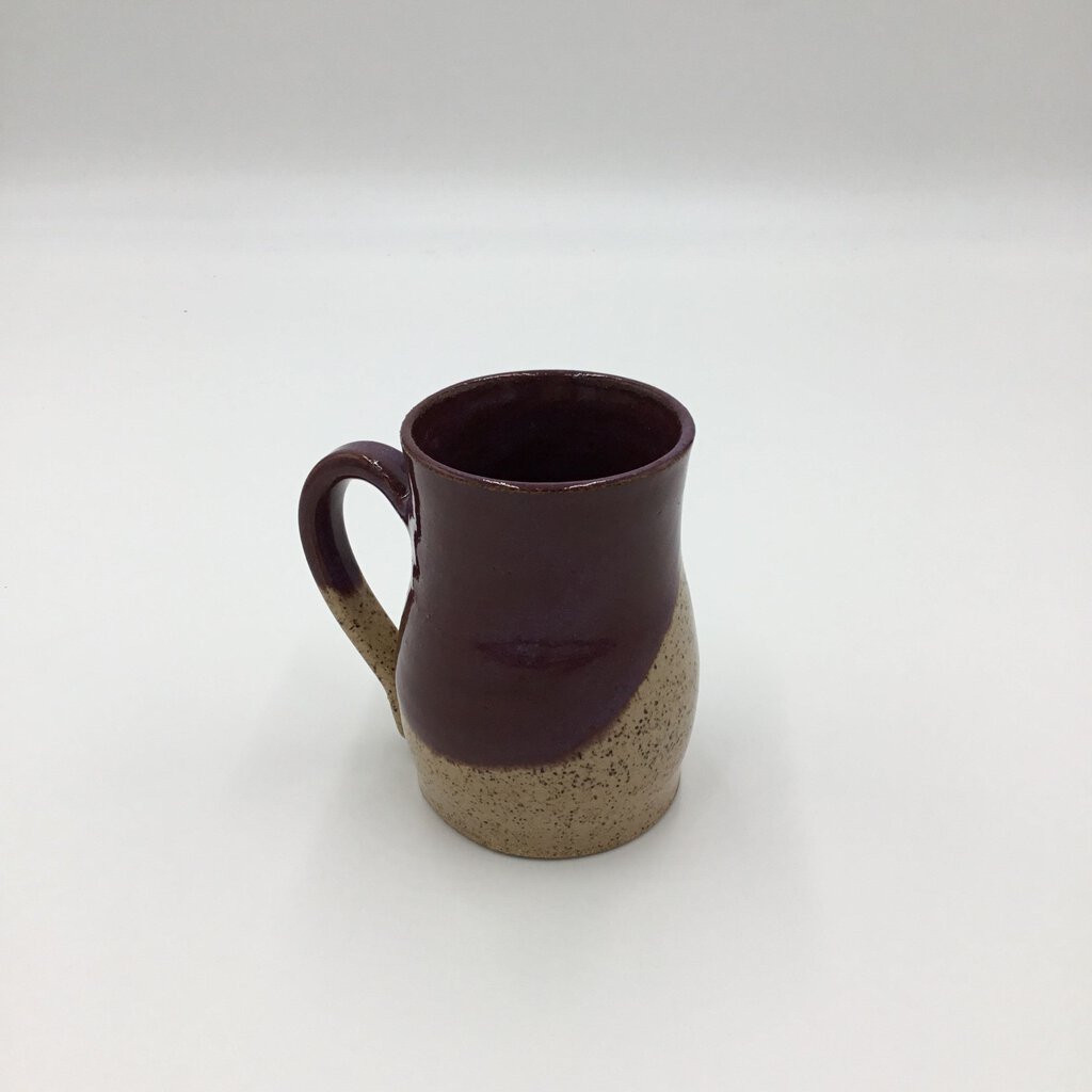 Witches Brew Mug-Merlot Purple-Belly Bottom Mug