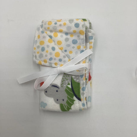 Burp cloths dragons