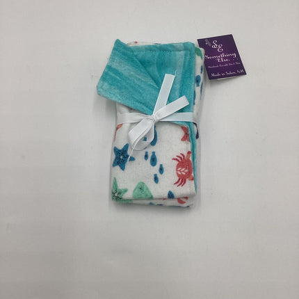 Burp cloth star fish