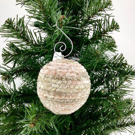 Shatterproof christmas ornament pink sands