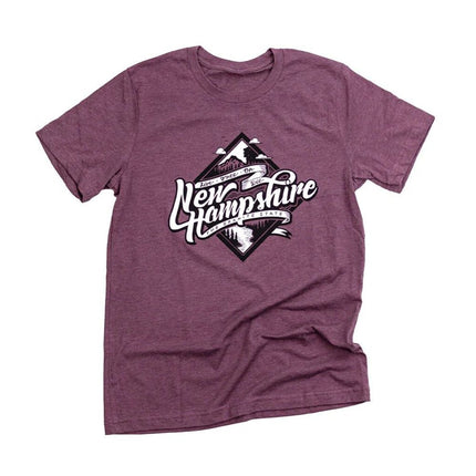 NH Diamond T-Maroon-S
