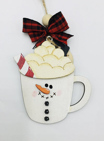 Ornament - Hot Cocoa Snowman