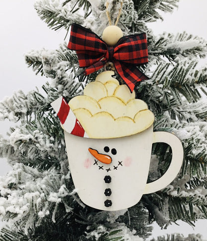 Ornament - Hot Cocoa Snowman