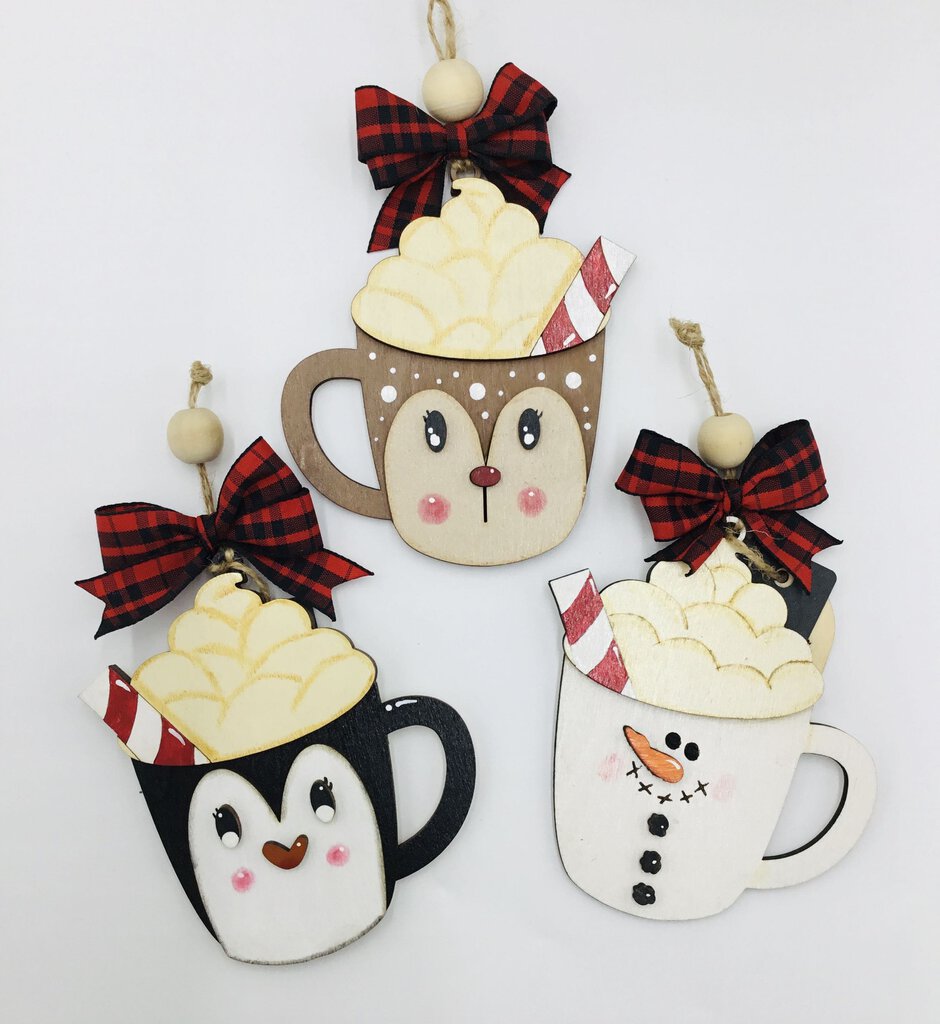 Ornament - Hot Cocoa Snowman