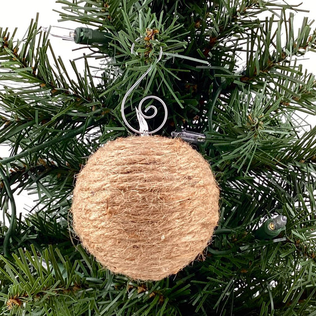 Shatterproof ornament Jute