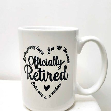 Mug- Officially retired