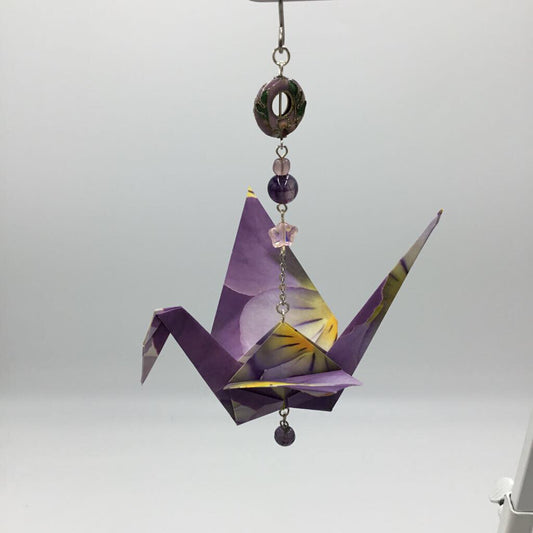 Origami Crane Ornament #1501