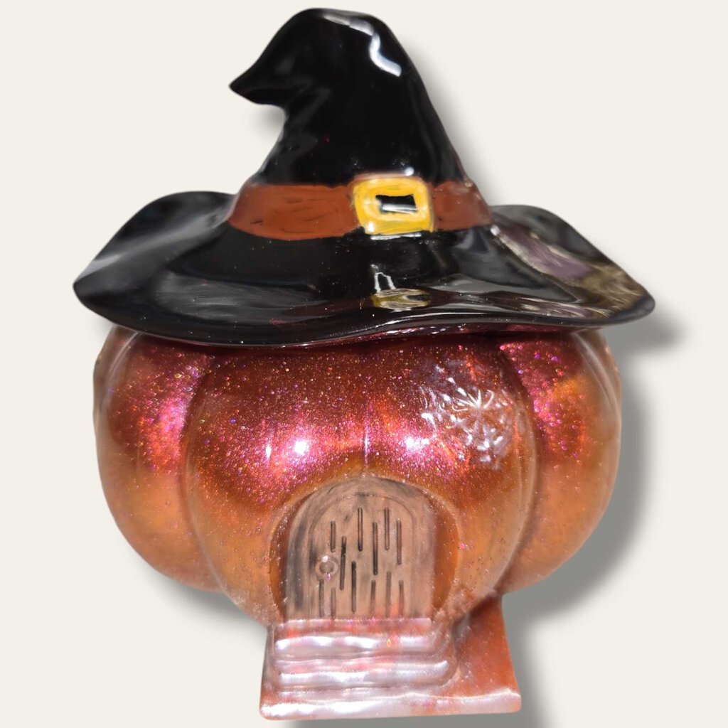 Witch Pumpkin Jar