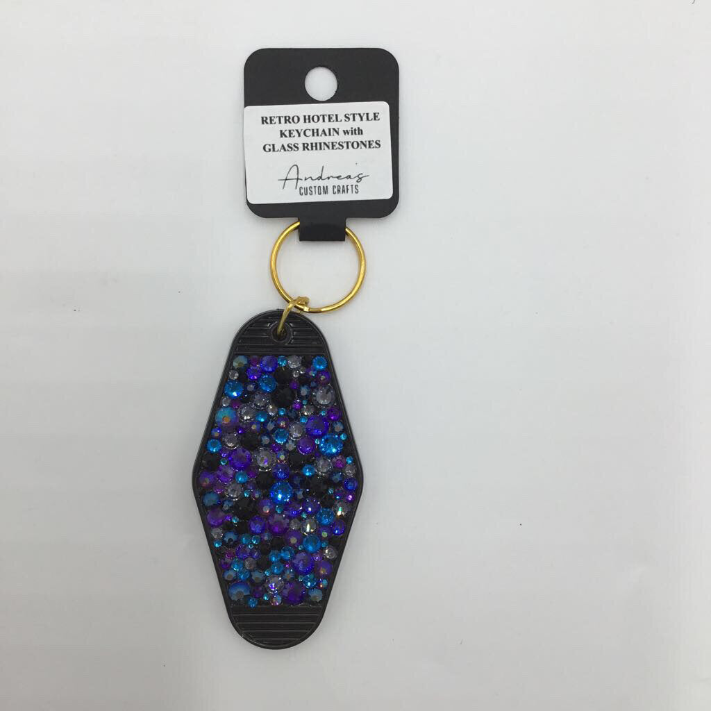 Galaxy Rhinestone Hotel Keychain