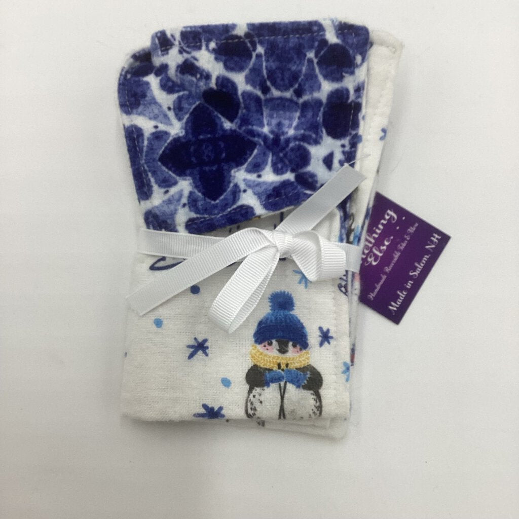 Cotton Burp cloths penguin