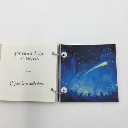 Night Rainbow altered book journal