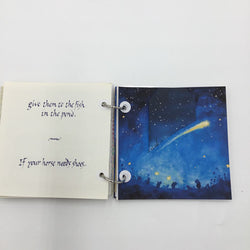 Night Rainbow altered book journal - view 7